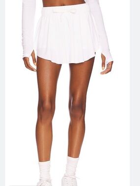 Free People White Skort